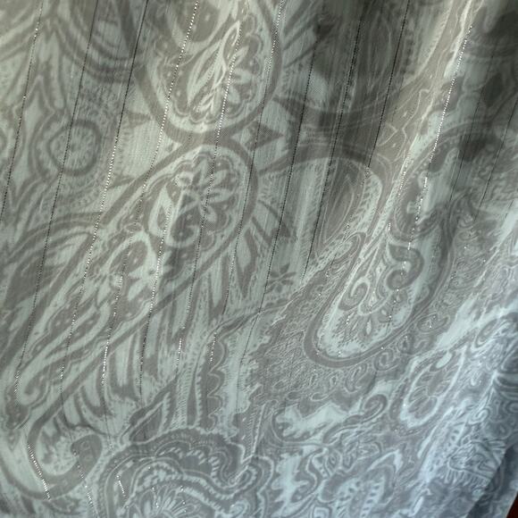 TJD The Jetset Diaries | Medusa Gray and cream halter neck Tie waist Maxi Small - Picture 5 of 7